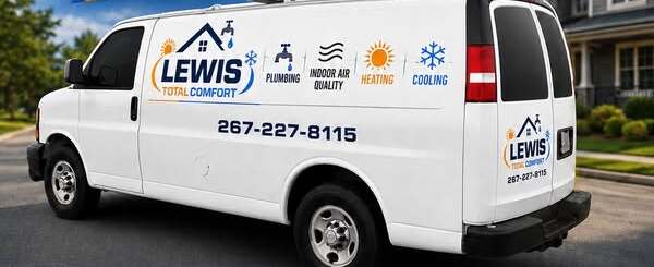 Lewis Total Comfort service van